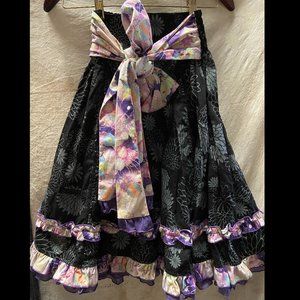 Gothic Victorian Lolita Japanese imported designer skirt